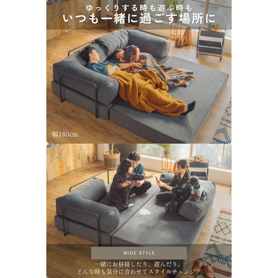 ソファ ソファベッド 撥水×ペッ ト対応 コーデュロイ 傷に強い カバー