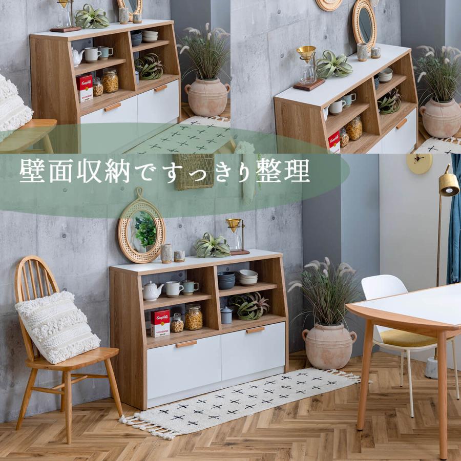 オープンラック リビング収納 ディスプレイラック シェルフ ラック 収納棚 フリーラック 関家具 メルク |  | 11