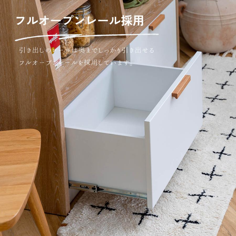 オープンラック リビング収納 ディスプレイラック シェルフ ラック 収納棚 フリーラック 関家具 メルク |  | 09