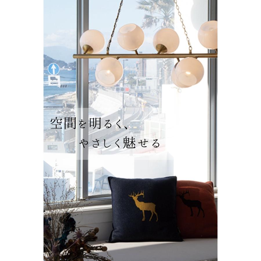 ペンダントライト 8灯 BIARRITZ8 ビアリッツ8 HERMOSA ハモサ ガラスシェード 天井照明 LED対応 GS-018 |  | 07