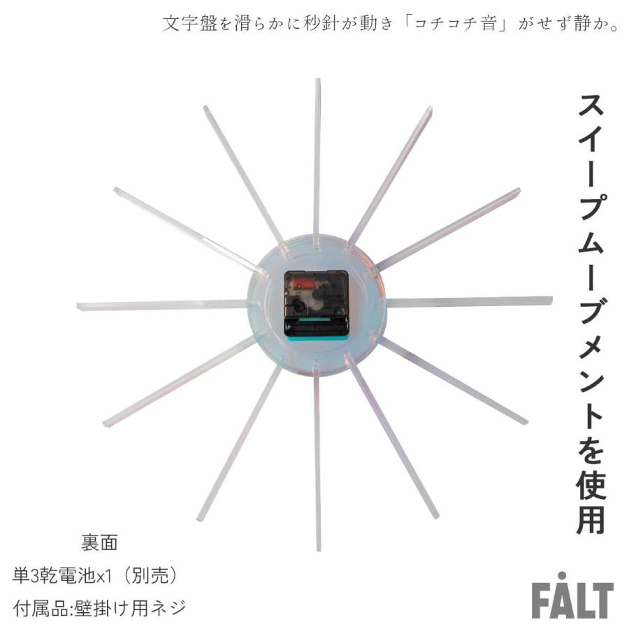 Prism Radiant Clock Lucent Series NEXTIME NXT-J059 J-61 J063 壁掛け時計 ウォールクロック 直径40cm 50cm |  | 05