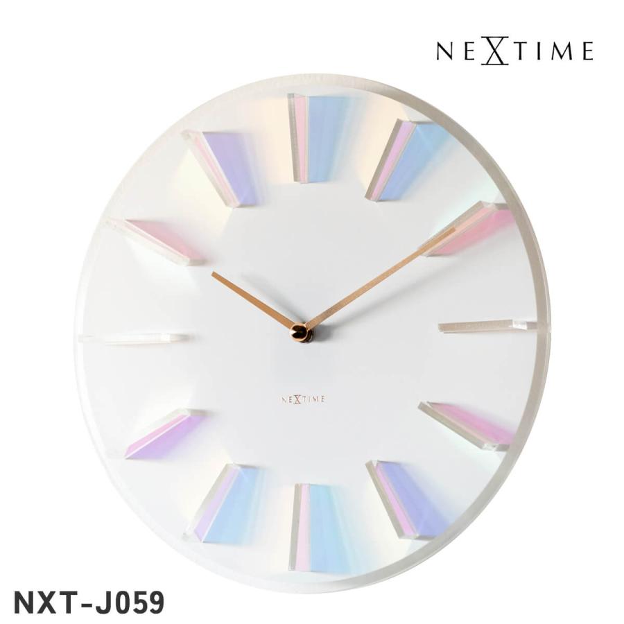 Prism Clock Lucent Series NEXTIME NXT-J059 壁掛け時計 ウォールクロック 直径30cm アクリル |  | 07