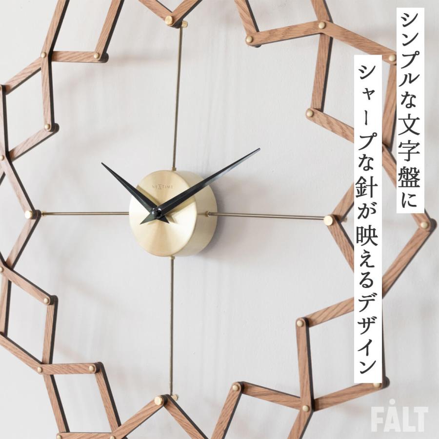 Kal PastPresent Series NEXTIME NXT-J052 J053 壁掛け時計 ウォールクロック 直径45cm 63cm 木 |  | 05