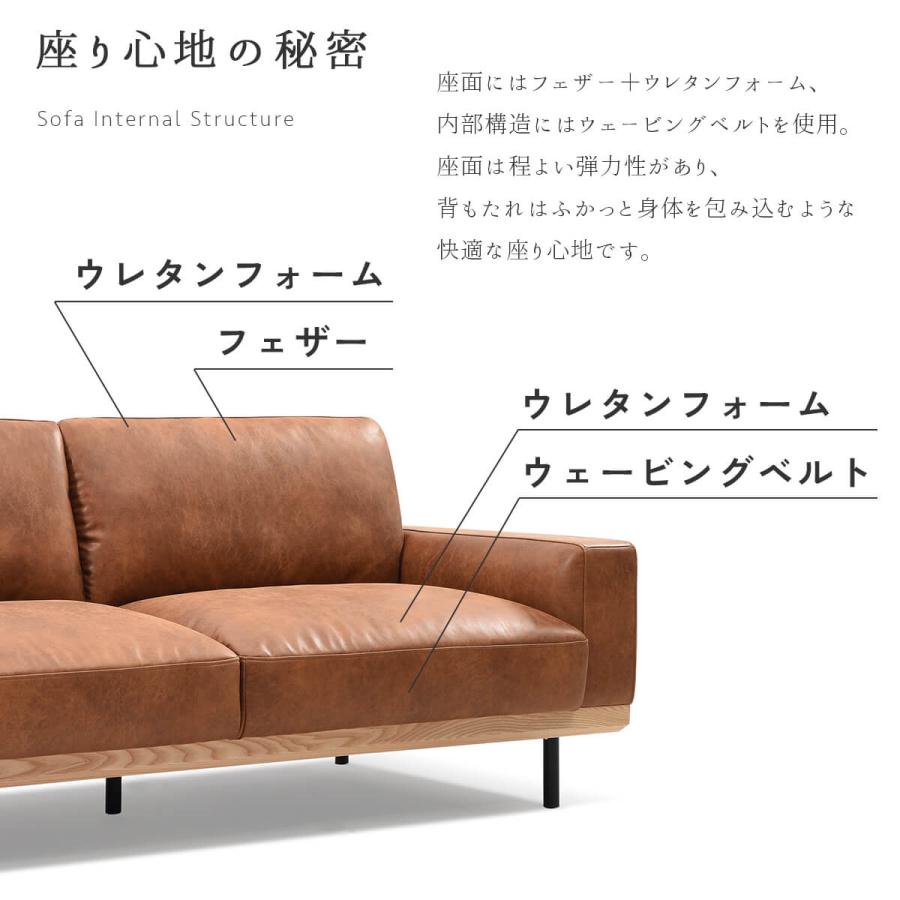 関家具 ボルケ ソファ ソファー 2.5P 3P 三人掛け 3人掛け 2.5人掛け