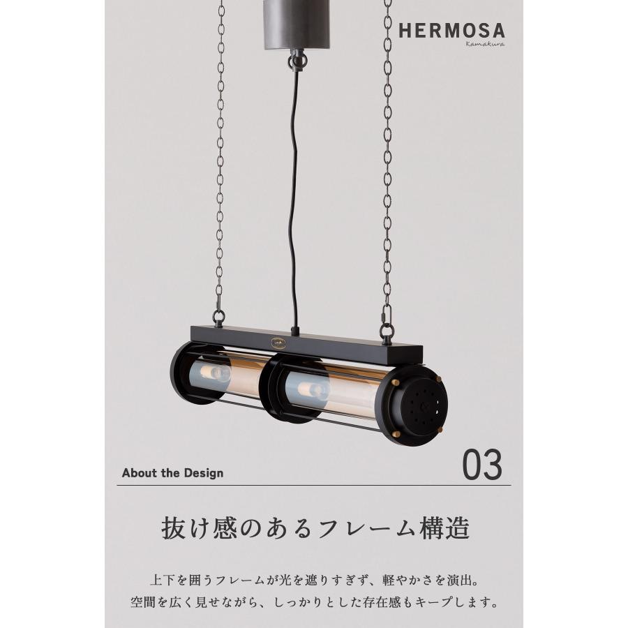 シーリングライト 天井照明 リビング照明 HERMOSA シリンダーランプ シリンダー ハモサ スチール インダストリアル 4灯 60W E17 LED対応 |  | 05