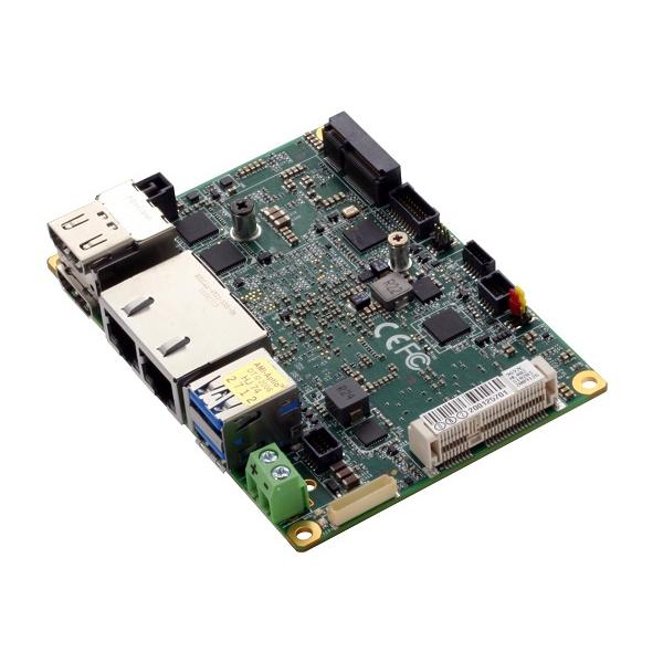 AAEON PICO-ITX規格　Intel〓 AtomTM x6211E搭載　産業用CPUボード　オンボードメモリ＋eMMC HDMI×2　ヒートシンク/ヒートスプレッダ付　PICO-EHL4-0004