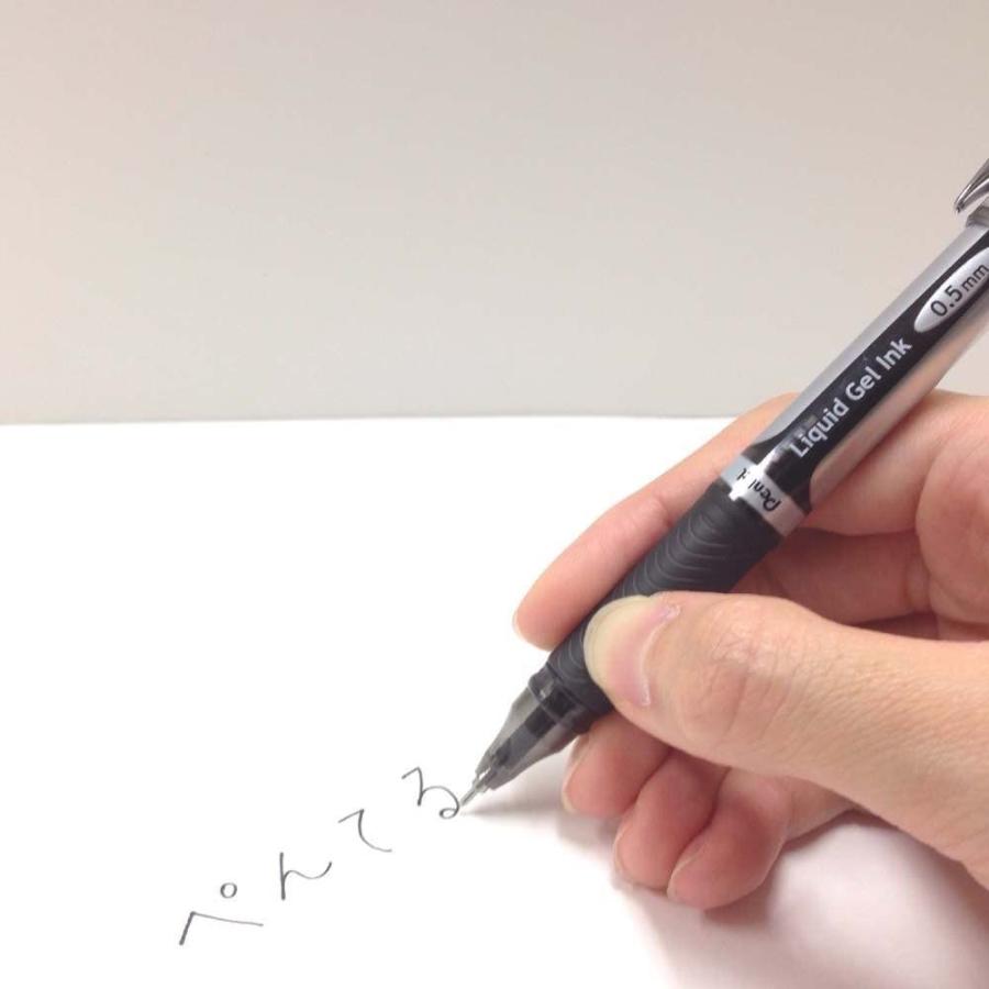 ぺんてる ゲルインキボールペン エナージェル Bln55 A 0 5黒 10本 公式の店舗