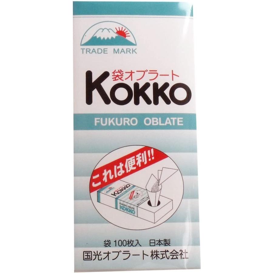 美浜卸売国光オブラート 袋オブラート 100枚入×6個セット|fambiz|03
