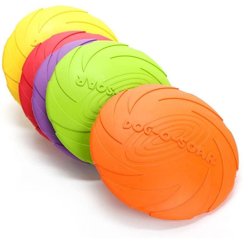 驚きの安さ Petcute フリスビー 犬用 ソフト 投げるおもちゃ シリコーン ストレス解消 犬の訓練 小型犬 中型犬 大型犬 トレーニング しつけ用 史上最も激安 Turningheadskennel Com
