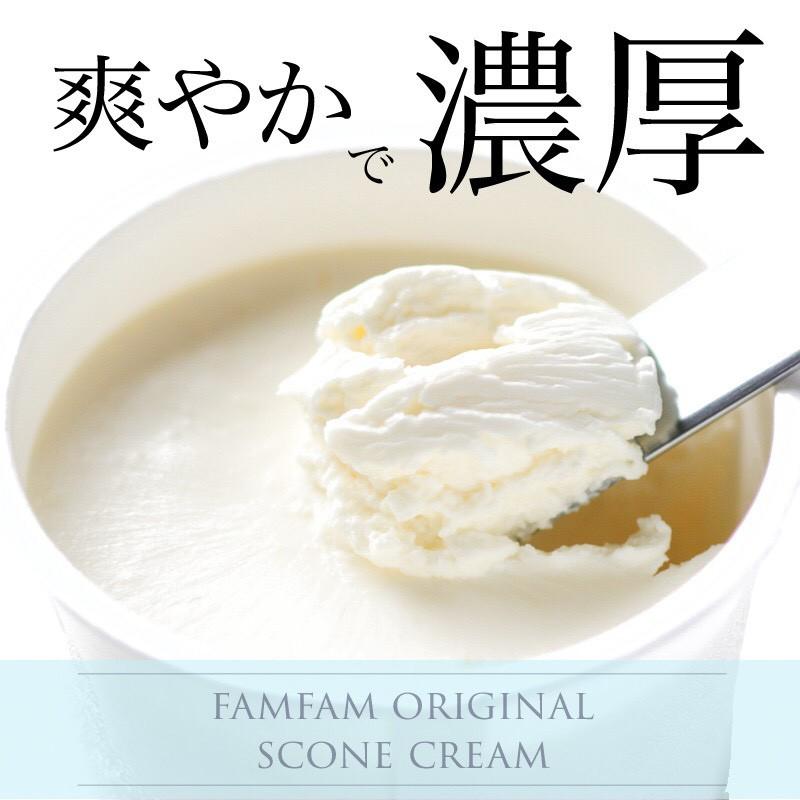 大流行中！ famfamスコーンクリーム 単品 日本未発売