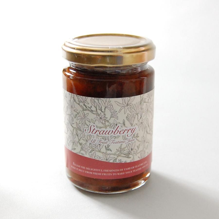Famfam ティータイムジャム 果実だけで作った砂糖不使用のいちごジャム 140g Famfam 通販 Yahoo ショッピング