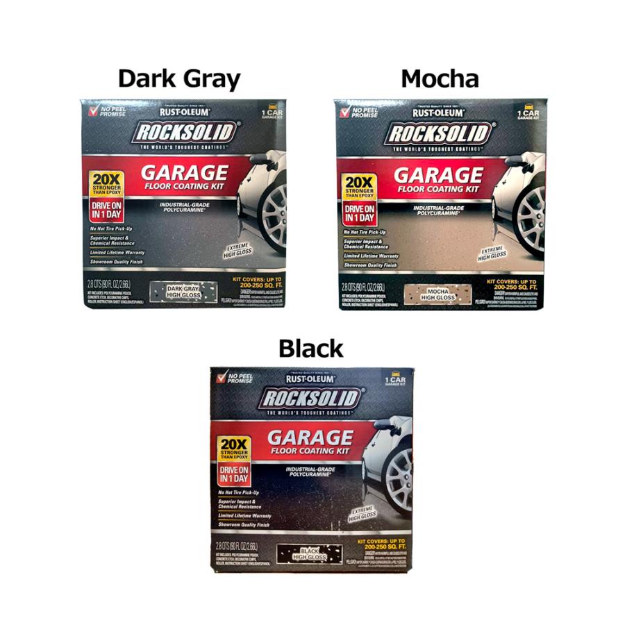 在庫限】【別送品】ロックソリッド ガレージフロアコーティングキット 