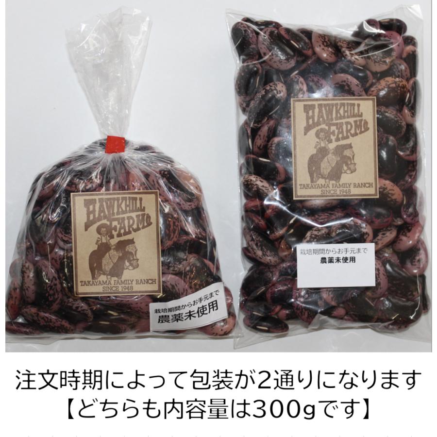 紫花豆 300g 大粒 農薬未使用 長野県産 令和5年度産 乾燥豆類【送料無料：メール便】 |  | 04