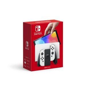 (Switch)Nintendo Switch本体(有機ELモデル)(ニンテンドースイッチ) Joy-Con(L)/(R) ホワイト(新品)｜famicom-plaza2