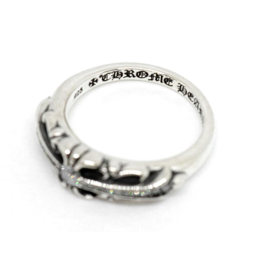 超美品【CHROME HEARTS クロムハーツ】 ベイビークラシックフローラルクロスリング ダイヤ付き 指輪 約13号 SV925 シルバー :d00141:ファミール - 通販 - Yahoo!ショッピング 超美品【CHROME HEARTS クロムハーツ】 ベイビークラシックフローラルクロスリング ダイヤ付き 指輪 約13号 SV925 シルバー :d00141:ファミール - 通販 - Yahoo!ショッピング