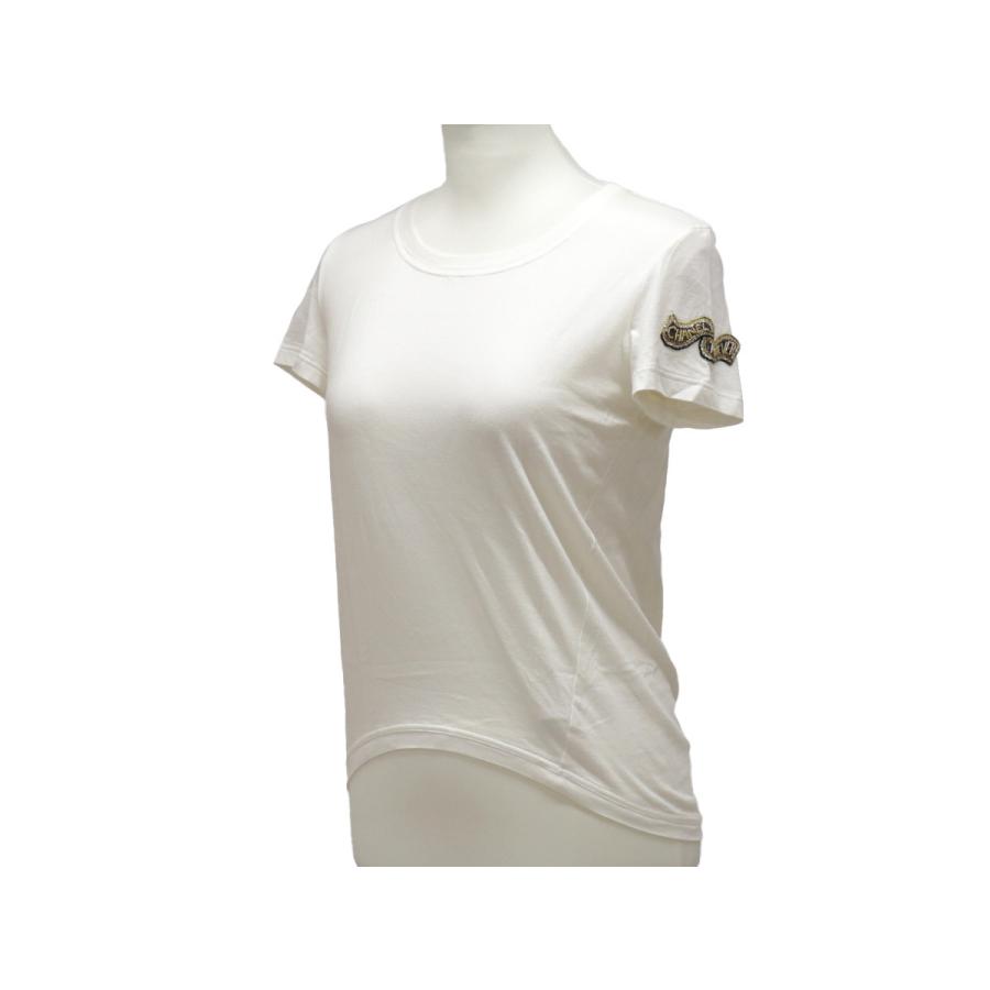 美品 Chanel シャネル ビーズワッペン フォーエバー Forever Tシャツ トップス コットン 38 レディース ホワイト D ファミール 通販 Yahoo ショッピング