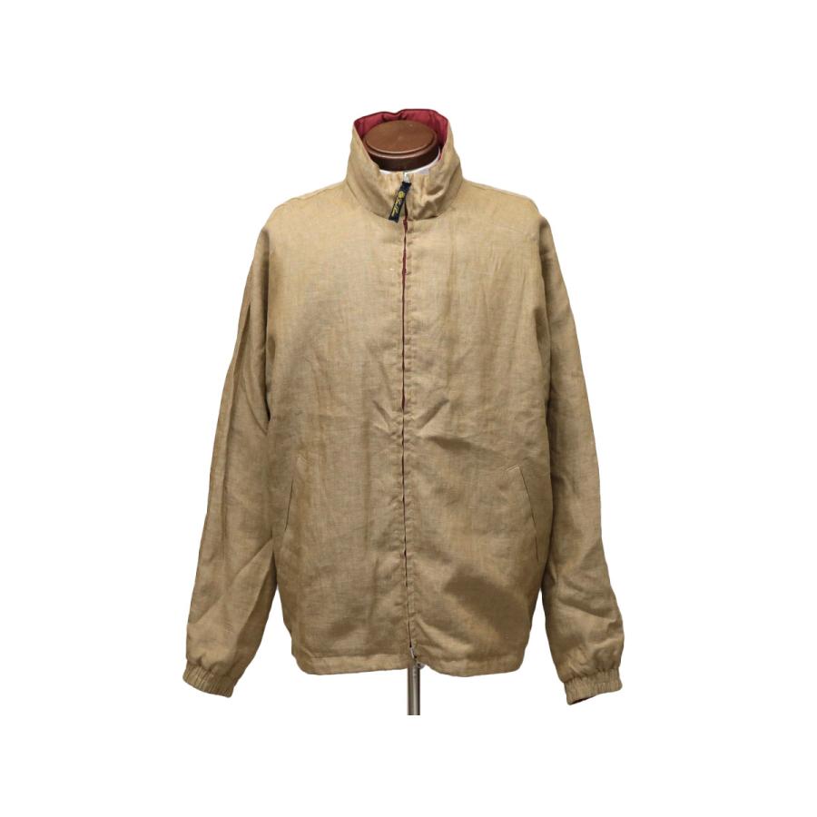 史上最も激安 超美品 Loro Piana ロロピアーナ リバーシブル ブルゾン ジャケット リネン ポリエステル ブラウン系 レッド系 メンズ M 新しい到着 Zoetalentsolutions Com