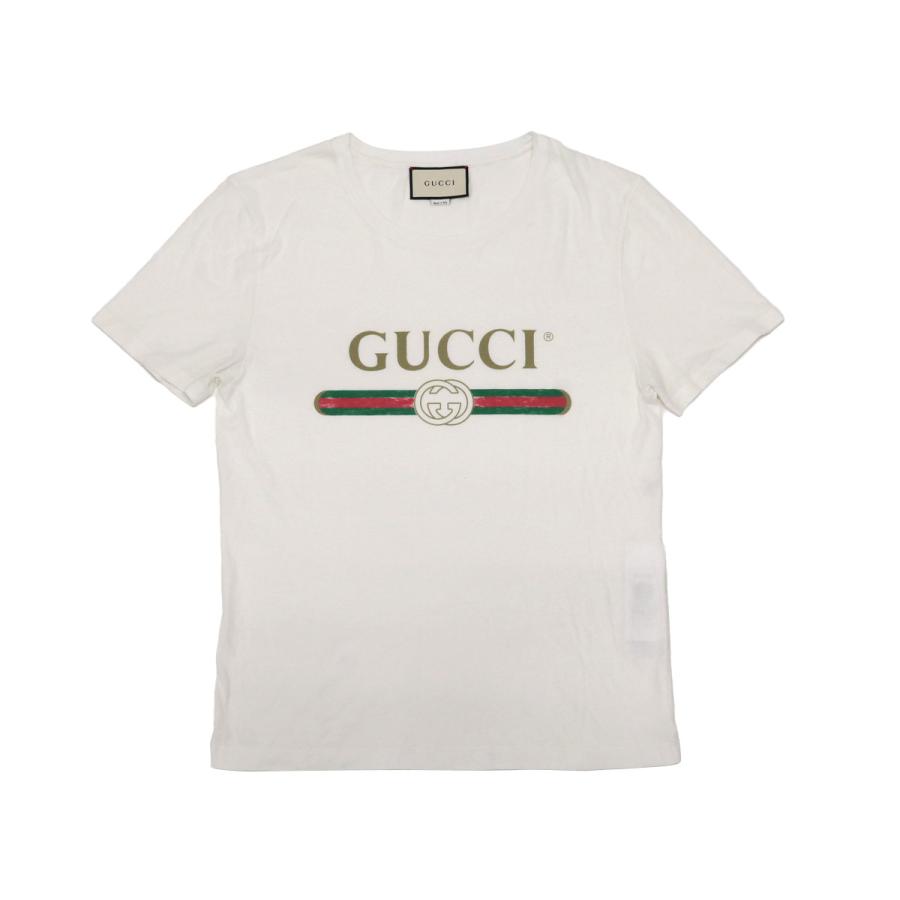 GUCCI Tシャツ ヴィンテージロゴ 白 S | www.flower.es
