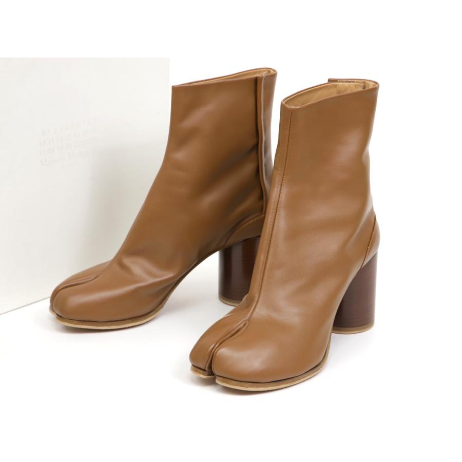 マルジェラ タビ ブーツ ブラウン-