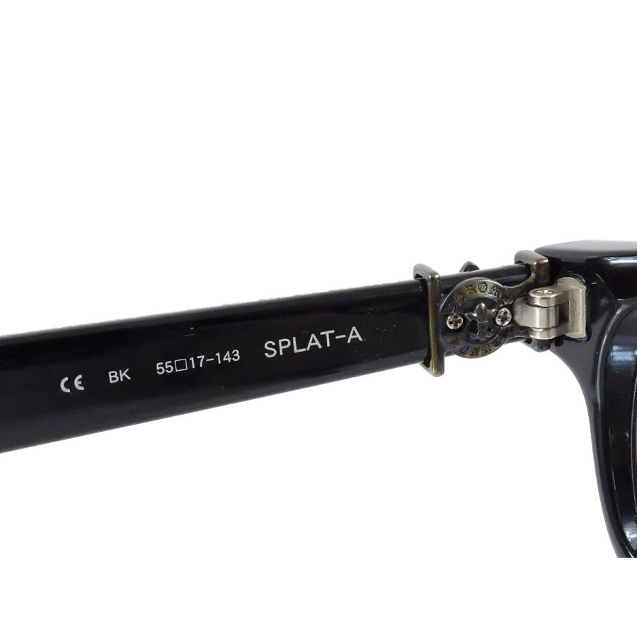 美品【CHROME HEARTS クロムハーツ】 BSフレア メガネ ウェリントン型