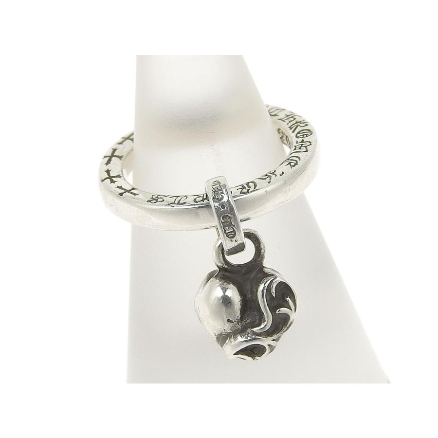 超美品【CHROME HEARTS クロムハーツ】 NTFL リング ハートチャーム SV925 シルバー 指輪 5号 :f12326:ファミール - 通販 - Yahoo!ショッピング