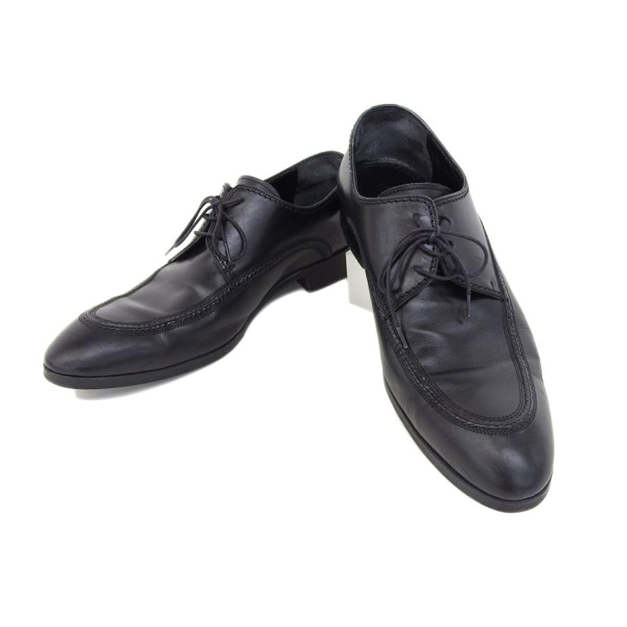 LOUISVUITTON ルイヴィトン メンズ ビジネスシューズ レザー 黒