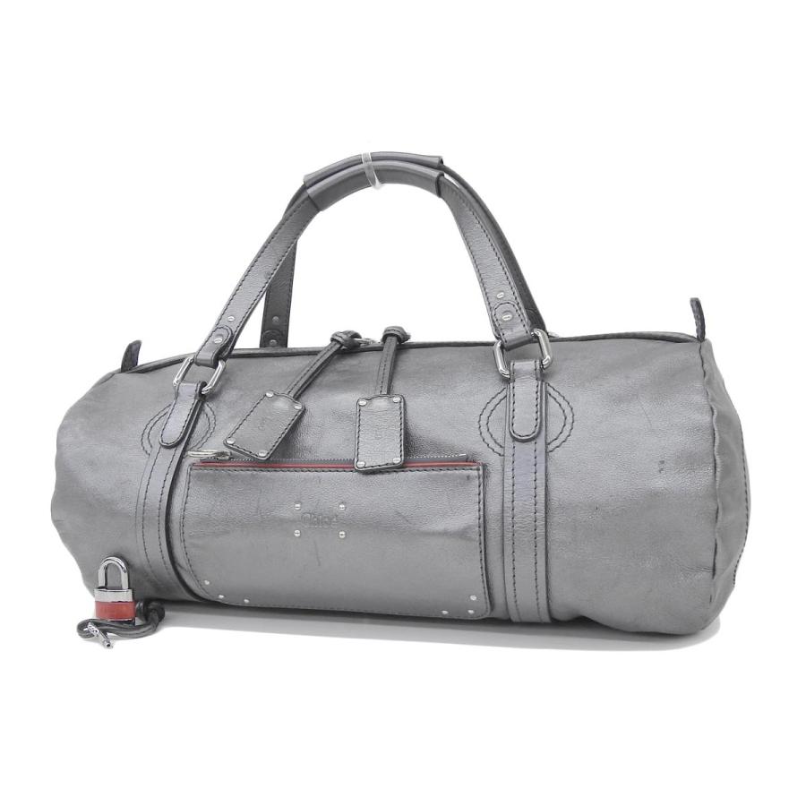 美品 Chloe クロエ ミスターパディントン Mr Paddington ボストンバッグ ハンド ショルダー 銀 シルバー メンズ F ファミール 通販 Yahoo ショッピング