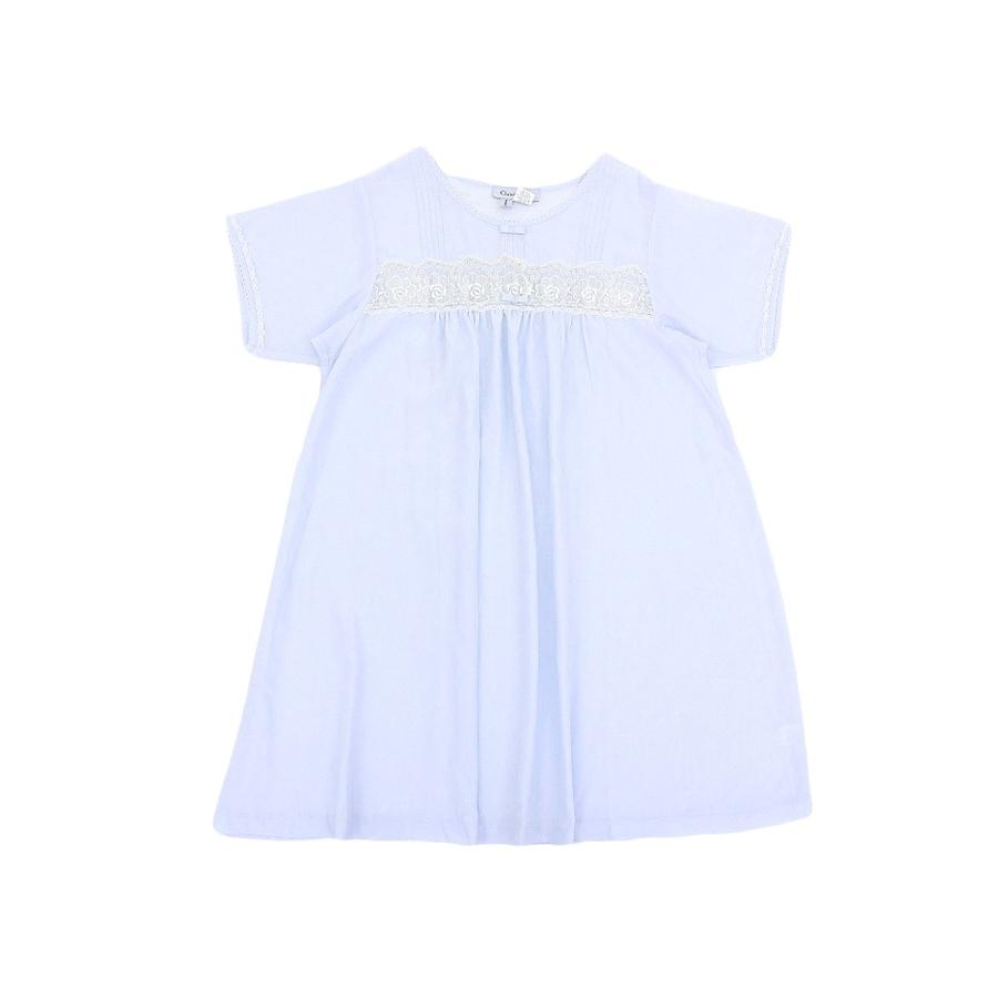 美品 Christian Dior ディオール レース フラワー ヴィンテージ ワンピース ポリエステル ライトブルー 青 ホワイト 白 S F ファミール 通販 Yahoo ショッピング