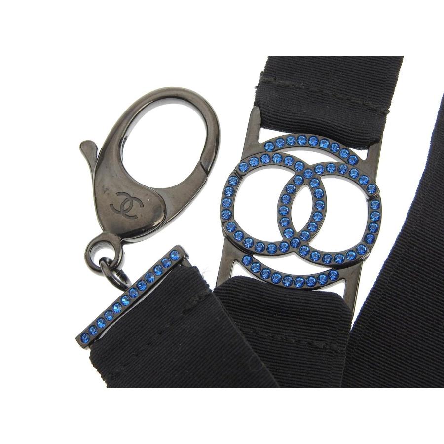 美品【CHANEL シャネル】 キャットロボット ラインストーン ココマーク