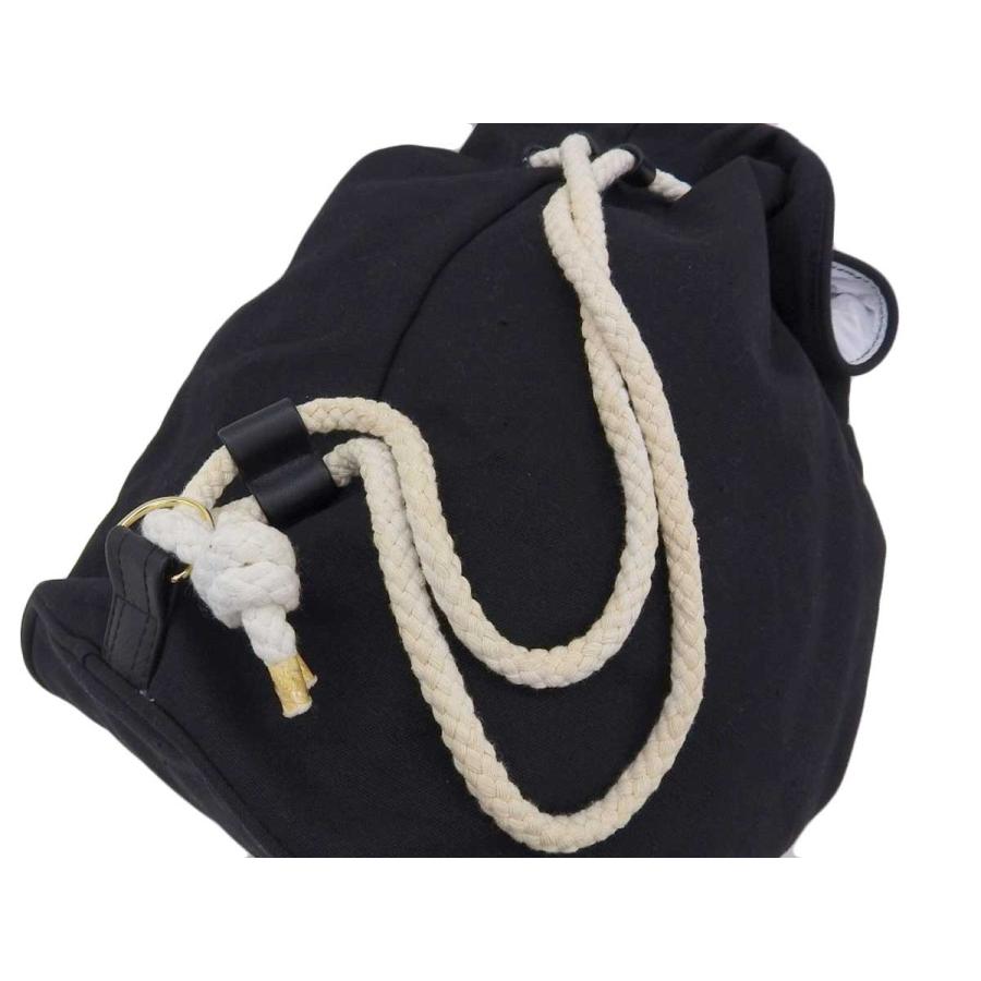 美品 CHANEL シャネル 巾着型 ロゴ バイカラー リュックサック