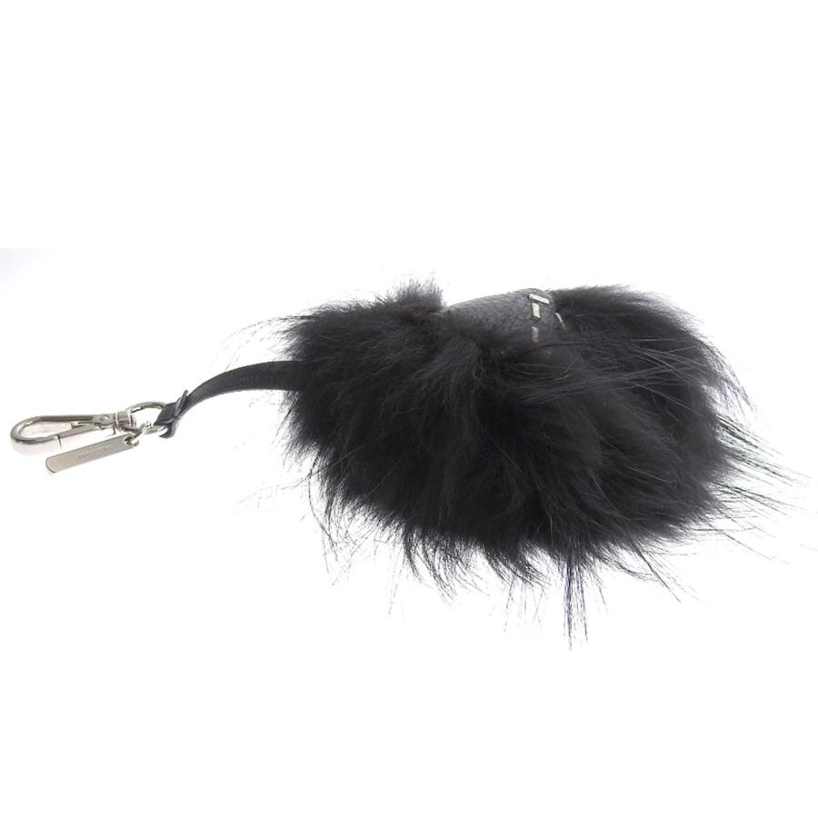 超美品【FENDI フェンディ】 バッグバグズ モンスターチャーム ファー