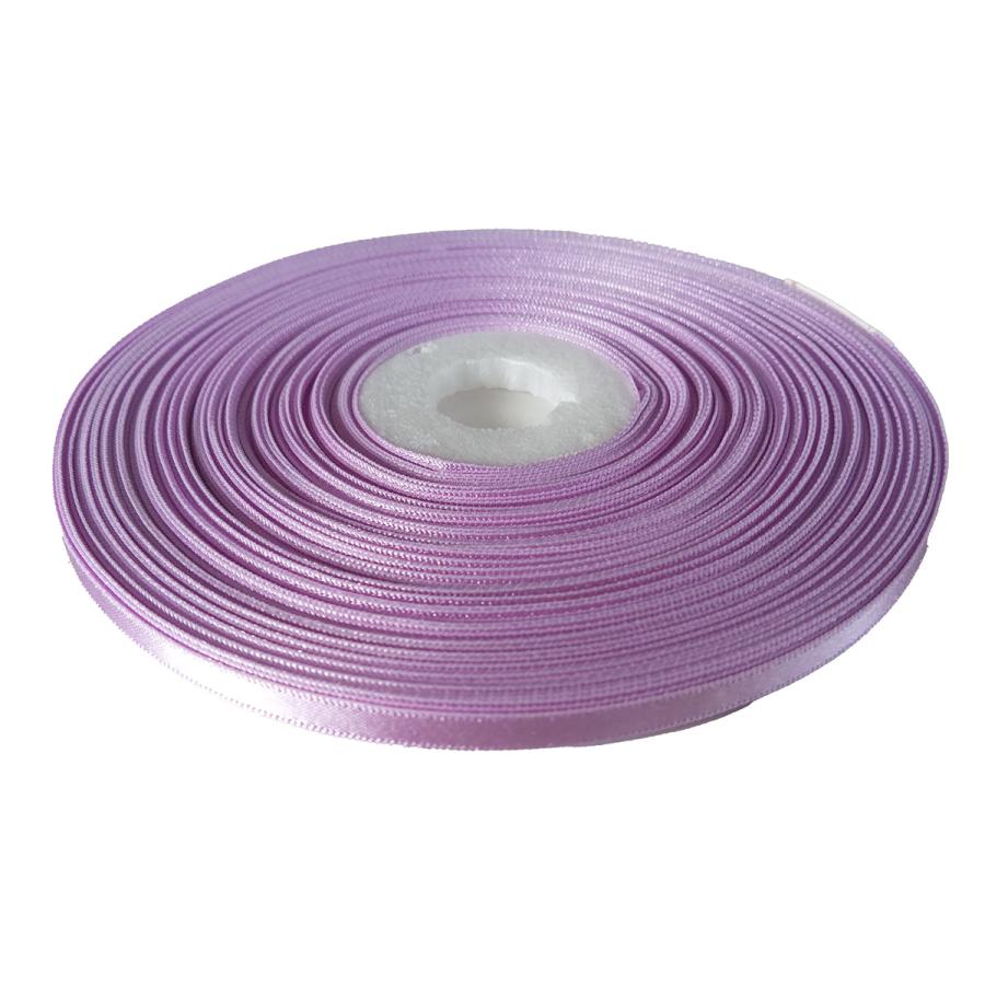 リボン ナイロンサテン(アミック）4mm（1m）片面 洋裁 手芸材料 : て