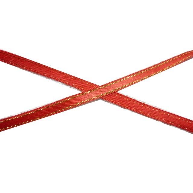 リボン ラメ入りサテン（アミック）片面6mm（1m） : てづくり 手芸