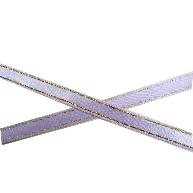 リボン ラメ入りサテン（アミック）片面6mm（1m） : てづくり 手芸