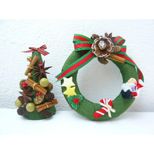 リボン ホーリー クリスマスストライプ8mm（1m）G 洋裁 手芸材料 : て