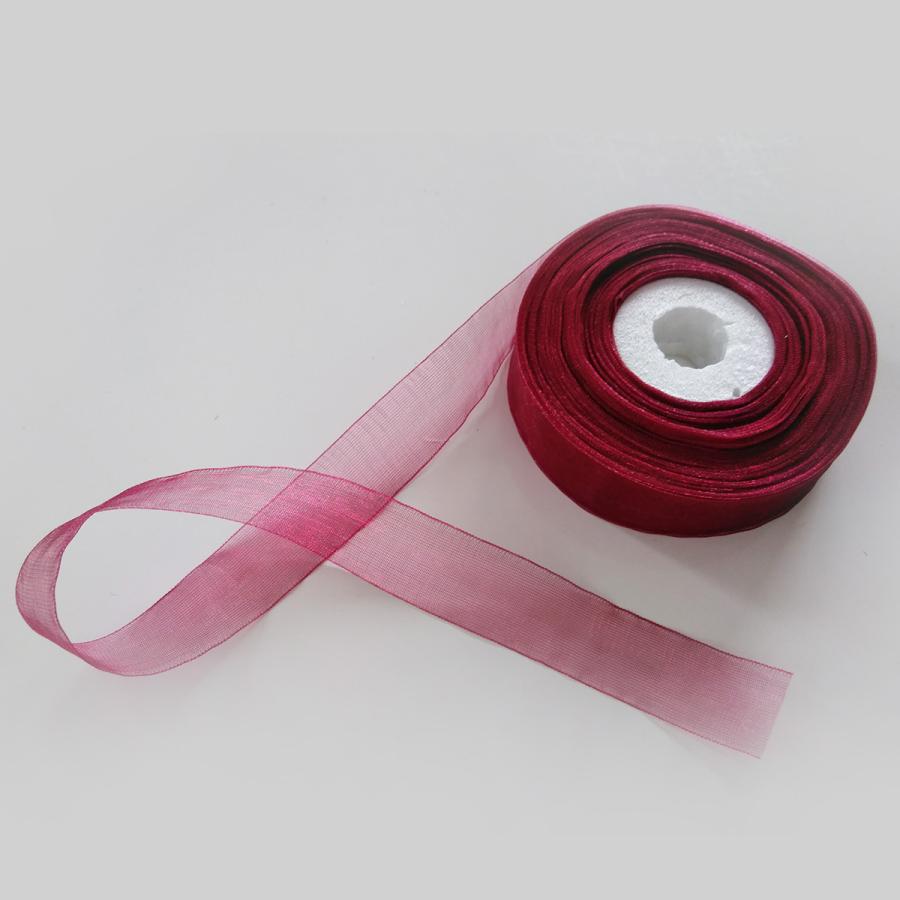 リボン オーガンジー18mm（1m） 洋裁 手芸材料 : てづくり 手芸