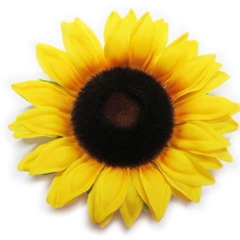 造花 シルクフラワー 大輪のひまわりヘッド Fs 81 １本 Ry わくわくの夏の定番 Slk Fl 115 てづくり 手芸 ファミリアミア 通販 Yahoo ショッピング