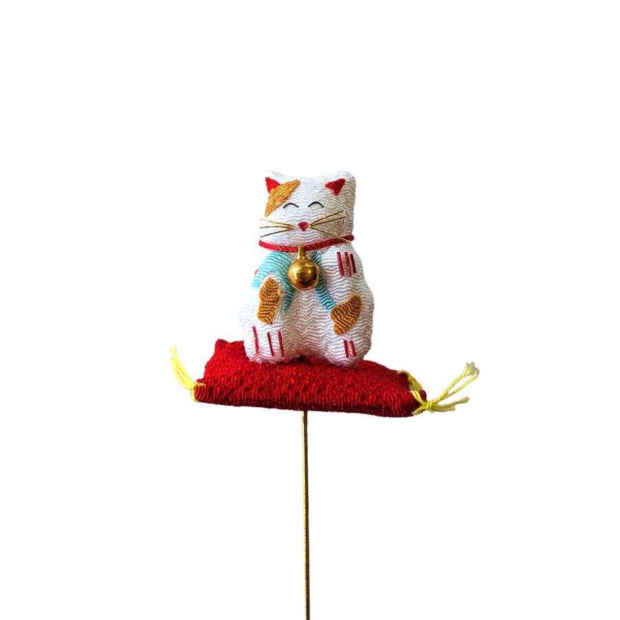 正絹・古布　ちりめん細工　招き猫 正絹・古布 ちりめん細工 招き猫 【公式通販】