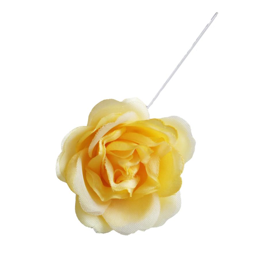 造花 バラ 舗 ピュアローズ小 フラワー ラッピング 髪飾りの作り方を動画で紹介