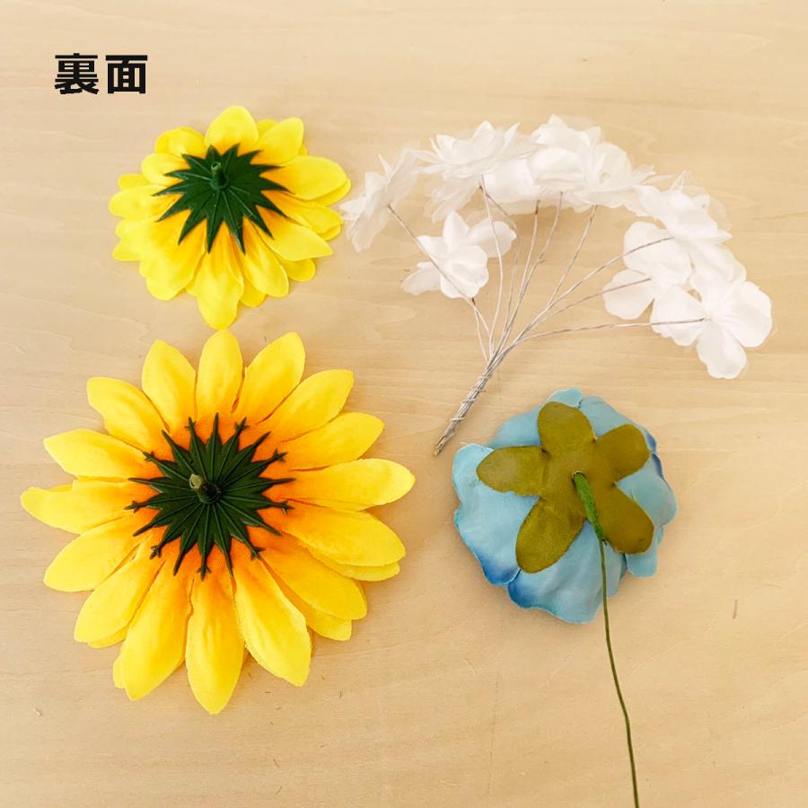 造花 夏花 ひまわりと野ばら そしてアジサイ アソートセット 27本入り 1セット アートフラワー Wrp Fl 224 てづくり 手芸 ファミリアミア 通販 Yahoo ショッピング