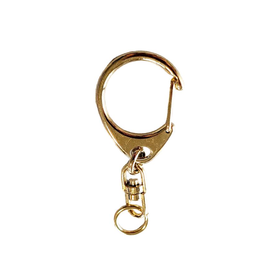 くるくる回る回転式キーホルダー 555 M 金 少し大きめ アクセサリーパーツ : てづくり 手芸 ファミリアミア - 通販 -  Yahoo!ショッピング