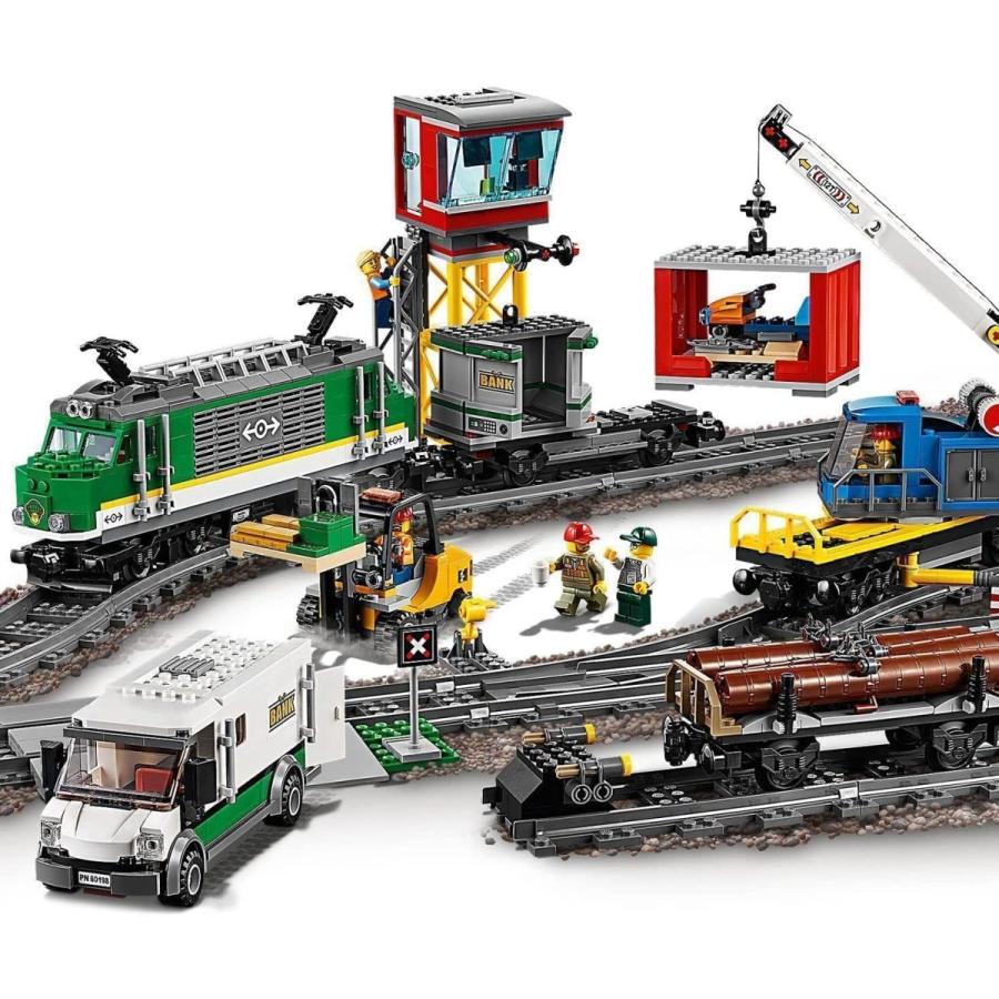レゴ(LEGO)シティ 貨物列車 60198 おもちゃ 電車 : ファミリアEX 
