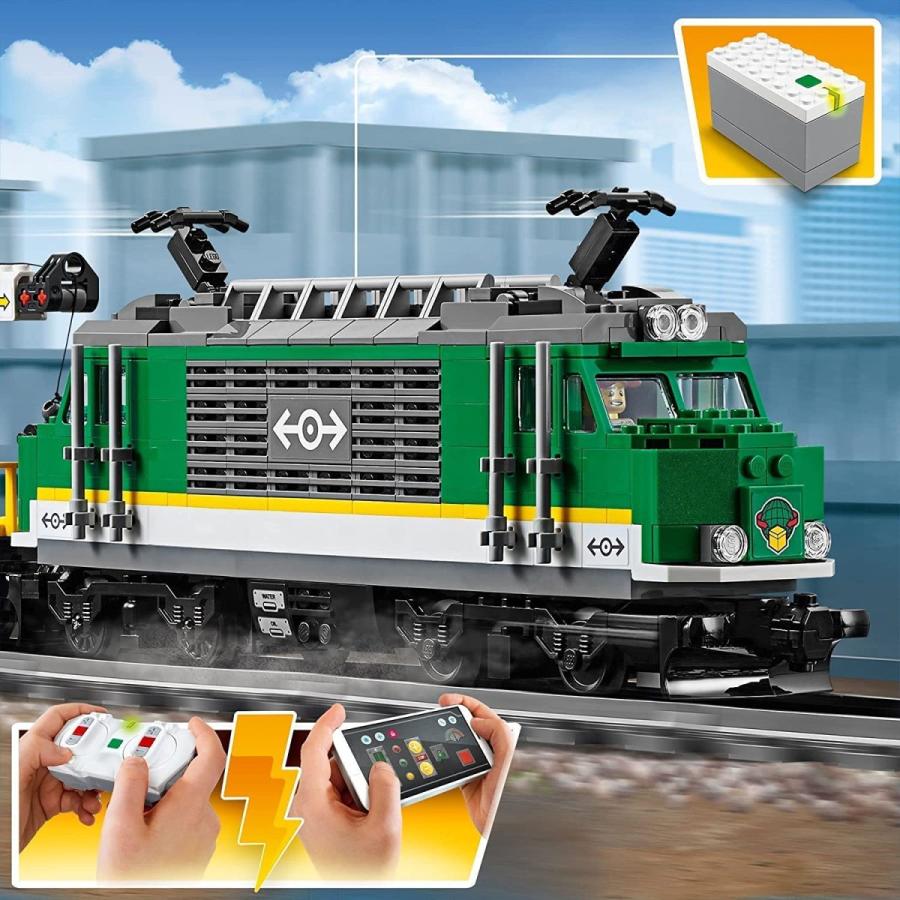 レゴ(LEGO)シティ 貨物列車 60198 おもちゃ 電車 : ファミリアEX