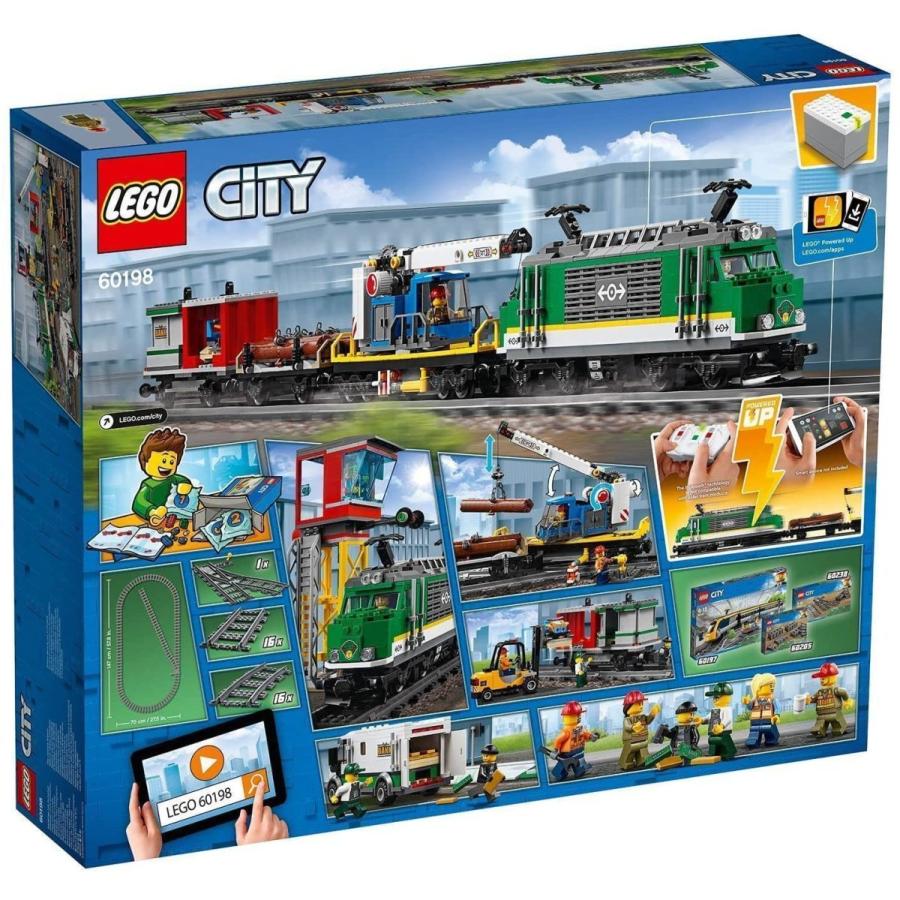 レゴ(LEGO)シティ 貨物列車 60198 おもちゃ 電車 : ファミリアEX 