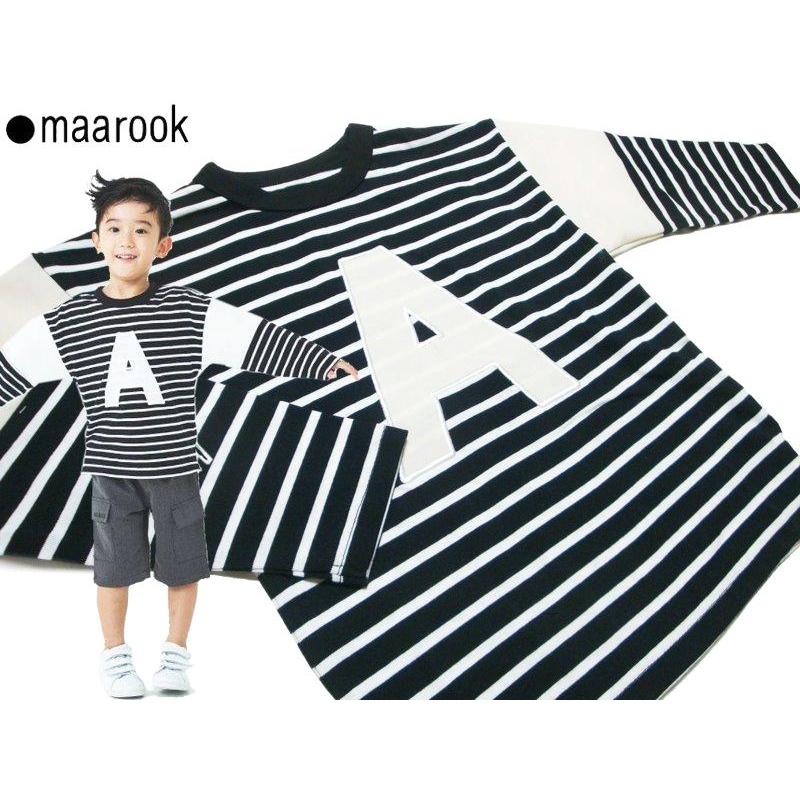 maarook（マルーク） 【SALE40%OFF】maarook 長袖Tシャツ 2配ボーダー 