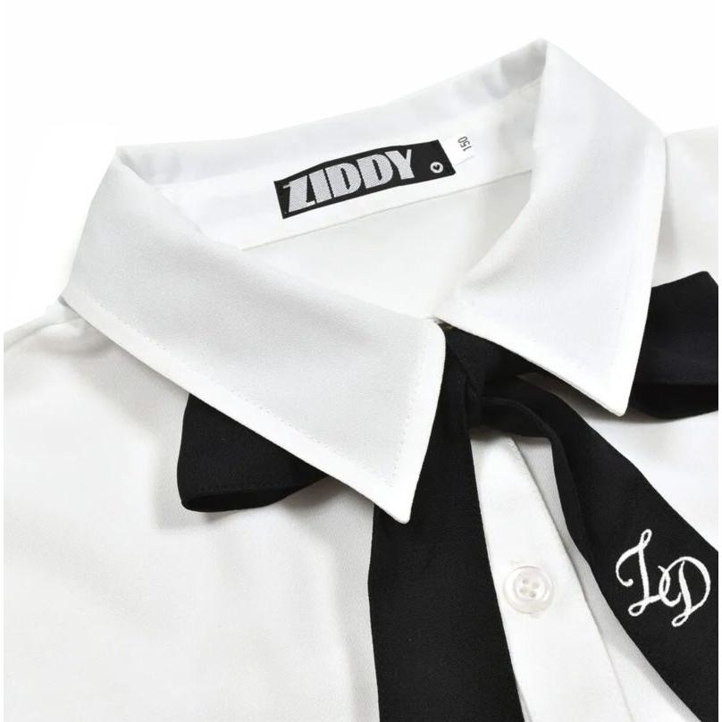 ZIDDY 卒服 卒業式 ブラウス ネクタイ付き 150cm 160cm