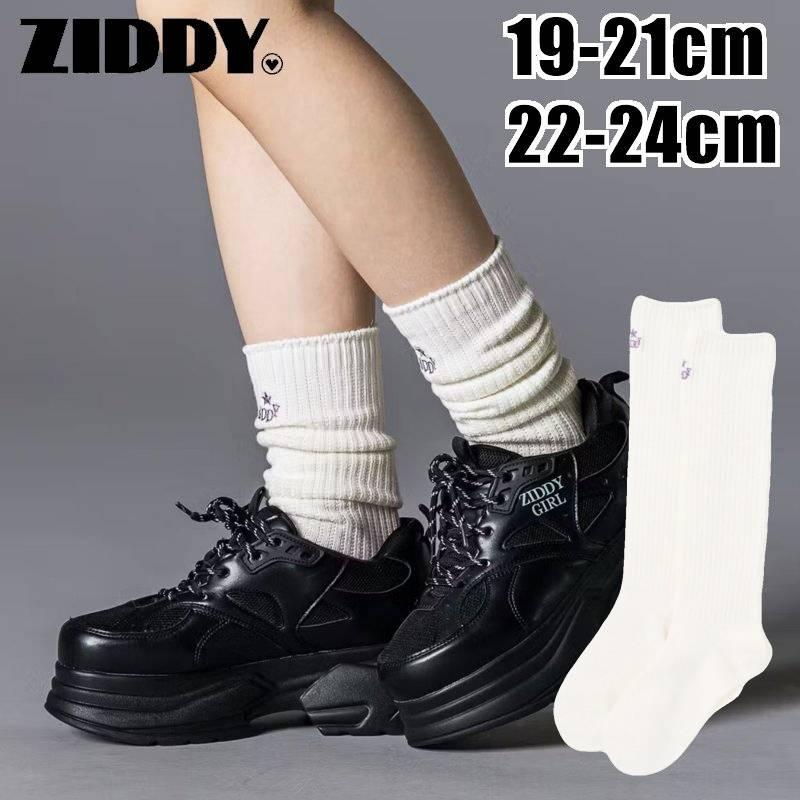 ZIDDY（ジディー） ルーズソックス 平成リバイバル ロゴ刺繍入り 19-21 22-24 メール便送料198円対応可 : ファミーユ ...