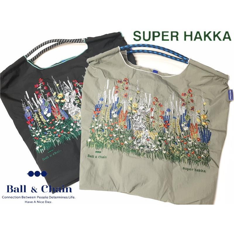 SUPER HAKKA（スーパーハッカ） Ball & Chainコラボ トートバッグ