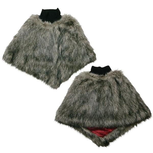 SALE60％OFF】asshu☆ca(hakka kids)「フェイクファーケープ」(150  