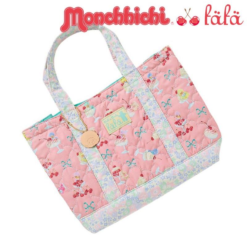 fafa（フェフェ） モンチッチコラボ スクエア トートバッグ LUNE